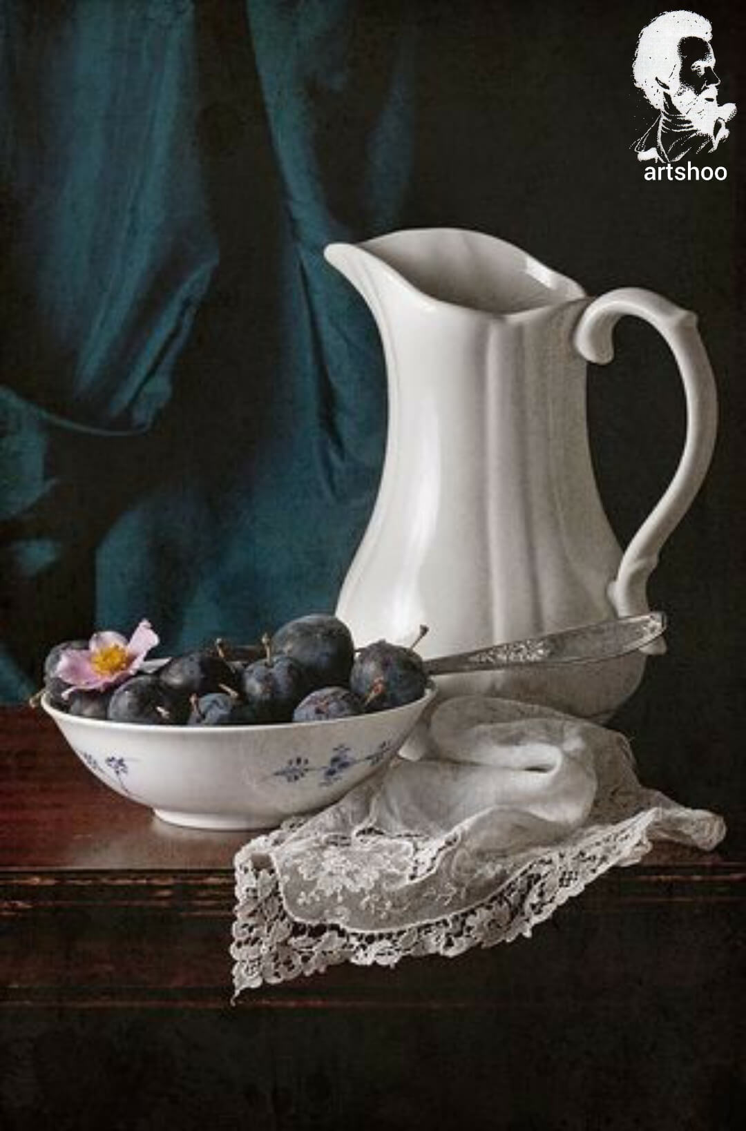 آموزش نقاشی رنگ روغن